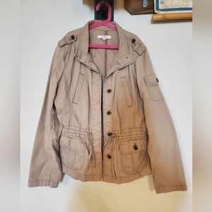 Loft Military Style Khaki Jacket